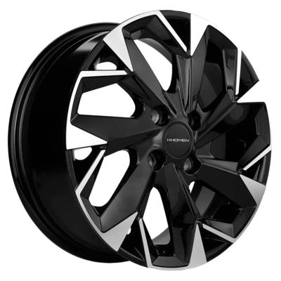 Khomen Wheels KHW1508 (Logan/Sandero) 6x15 4x100 ET40 D60,1 Black-FP