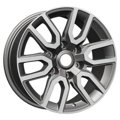 Khomen Wheels KHW1723 (Fortuner/Hilux) 8x17 6x139,7 ET30 D106,1 Gray-FP