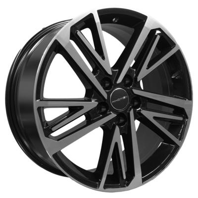 Khomen Wheels KHW1815 (Haval Dargo) 8x18 5x114,3 ET40 D66,6 Black-FP