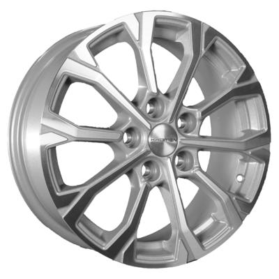 Khomen Wheels KHW1605 (Toyota/Suzuki) 6,5x16 5x114,3 ET45 D60,1 F-Silver-FP