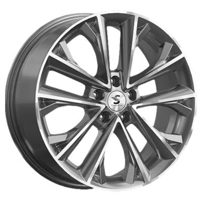 Premium Series KR012 (Tiggo 7 Pro) 7x18 5x108 ET33 D60,1 Diamond Gloss Graphite