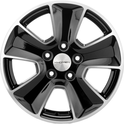 Khomen Wheels KHW1601 (DFM 580) 6,5x16 5x110 ET45 D67,1 Black-FP