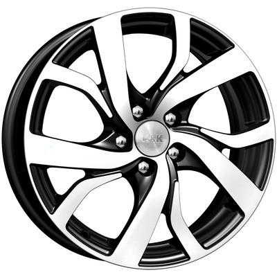 K&K Палермо 6,5x16 5x114,3 ET47 D66,1 Алмаз черный