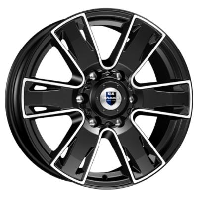 K&K Sevenna (KS726) 7x17 6x139,7 ET30 D106,1 Almaz chernyy
