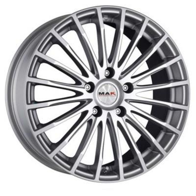 MAK Fatale 7,5x17 5x100 ET48 D56,1 Silver mirror