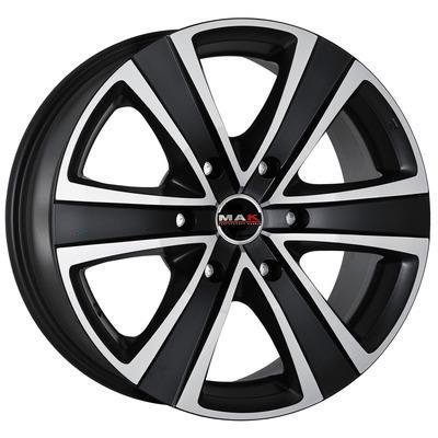 MAK Stone 5 7,5x18 5x118 ET60 D71,1 Black mirror
