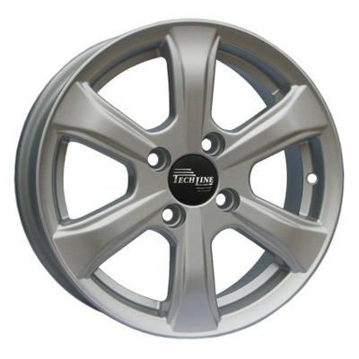 Tech Line 408 5,5x14 4x100 ET45 D56,1 Silver
