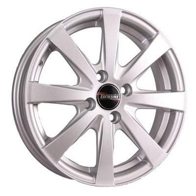 Tech Line 634 6x16 4x100 ET37 D67,1 Silver