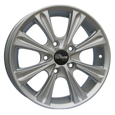 Tech Line 523 6x15 4x100 ET39 D67,1 Silver