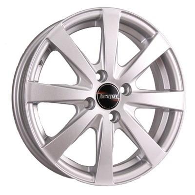Tech Line 534 5,5x15 4x100 ET45 D54,1 Silver
