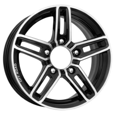 K&K Don (KS588) 6,5x16 5x139,7 ET40 D98 Almaz chernyy