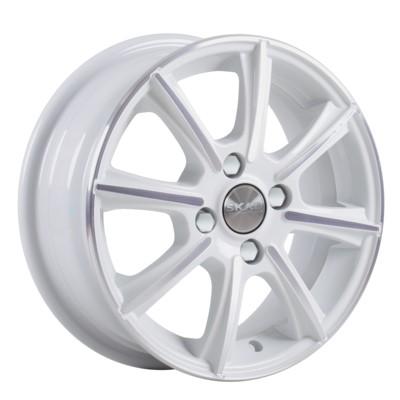 SKAD Монако 5,5x14 4x100 ET49 D56,6 Алмаз белый