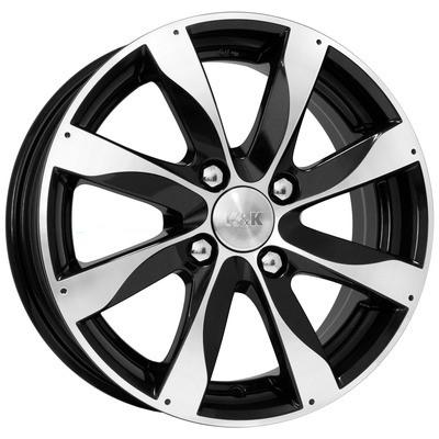 K&K Dzhemini 5,5x14 4x100 ET43 D60,1 Almaz chernyy